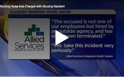 Nursing Home Aide Charged with Abusing Resident